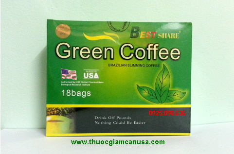 Cà phê giảm cân Green Coffee chính hãng của Mỹ
