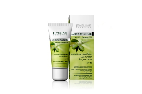 Kem dưỡng da vùng mắt - Eveline Olive + Q10 Eye cream